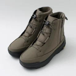 DESCENTE / High Cut Side Zip Lace Up Boots
