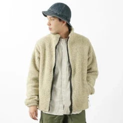 FARFIELD ORIGINAL / Jacquard Woven Boa Fell Jacket