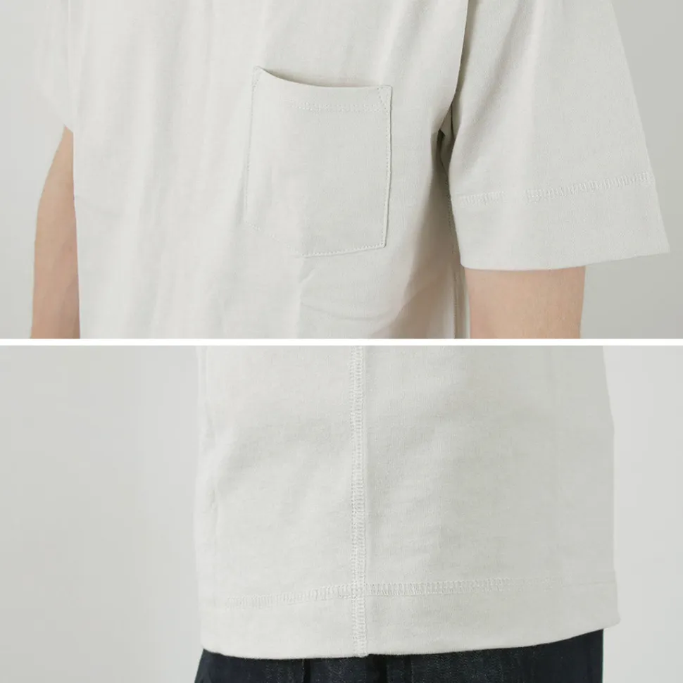 FELCO × HEALTH KNIT / Crew Neck Pocket Tee