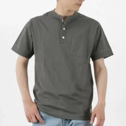 FELCO / Pocket Henley Neck T-shirt