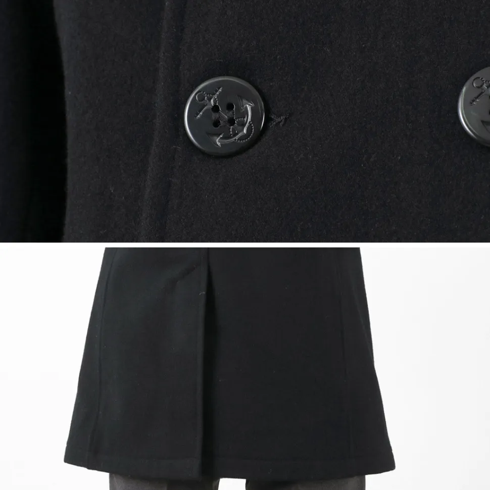FIDELITY / 23oz Melton Peacoat