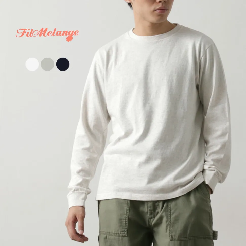 FILMELANGE / Dole Organic Raffy Jersey Long Sleeve T-Shirt