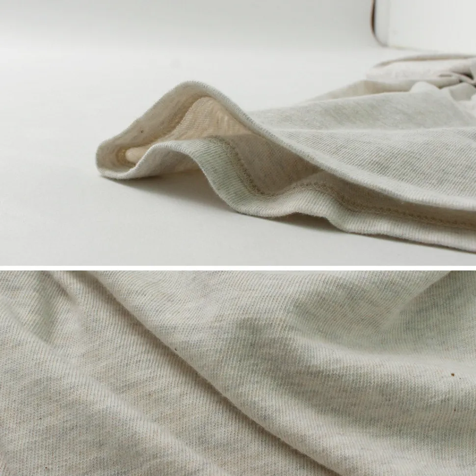 FILMELANGE / Dole Organic Raffy Jersey Long Sleeve T-Shirt