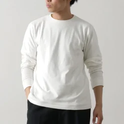FILMELANGE / Dole Organic Raffy Jersey Long Sleeve T-Shirt