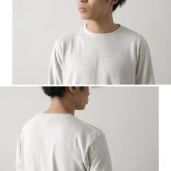 FILMELANGE / Dole Organic Raffy Jersey Long Sleeve T-Shirt