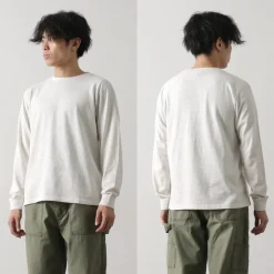 FILMELANGE / Dole Organic Raffy Jersey Long Sleeve T-Shirt