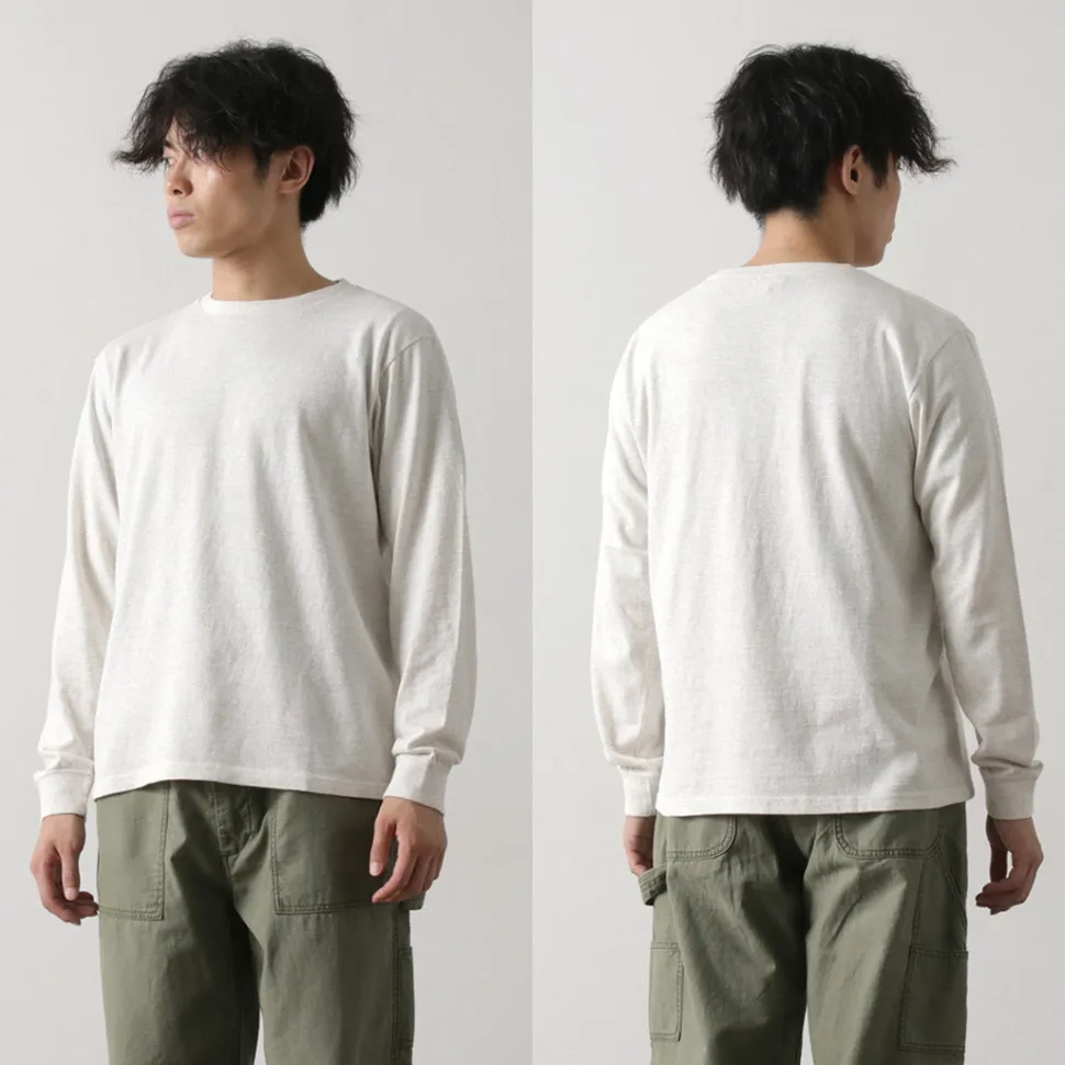 FILMELANGE / Dole Organic Raffy Jersey Long Sleeve T-Shirt