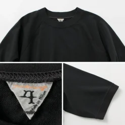 FILMELANGE / Elmer Extra Mini-piled Short Sleeved Sweat Tee