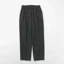 FLISTFIA / Wool-like Tuck Wide Trouesrs