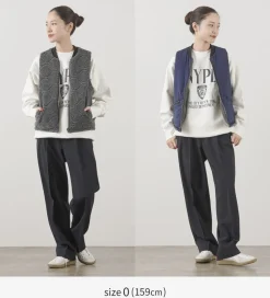 FNOR / Quilted Sheepskin Boa MIL Vest