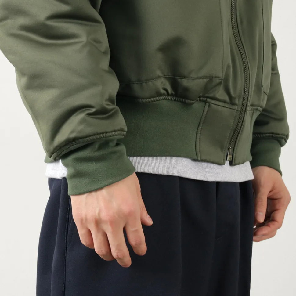 FNOR / Slight Satin Pair Away Flight Jacket
