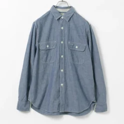 FOB FACTORY / F3494 Chambray work shirt
