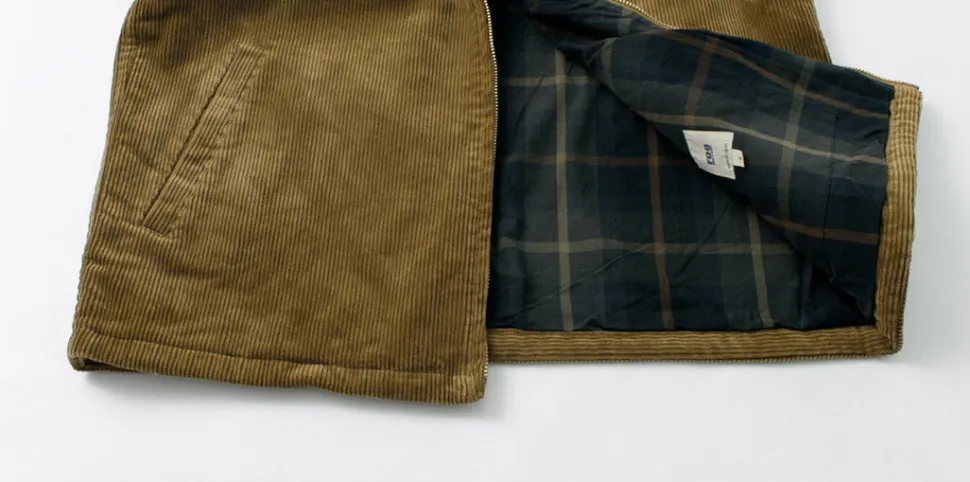 FOB FACTORY / F2429 Corduroy Harrington jacket