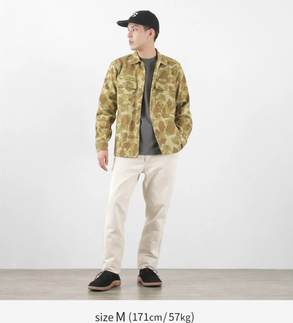 FOB FACTORY / F0516 Cotton hemp herringbone Trouser