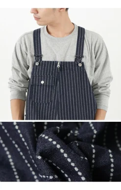 FOB FACTORY / F0479 Denim overalls