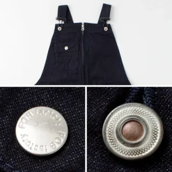 FOB FACTORY / F0517 Denim overalls one wash