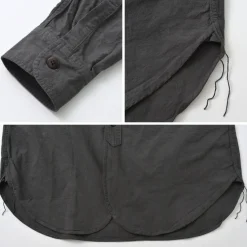 FOB FACTORY / F3464 Dye band collar shirt