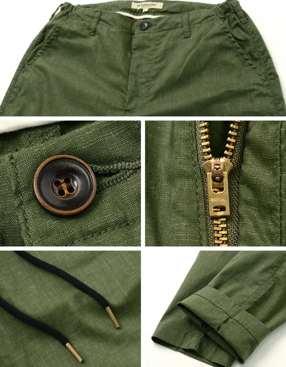 FOB FACTORY / F0488 Easy Pants