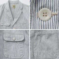 FOB FACTORY / F2440 Engineer Cord Lane Jacket