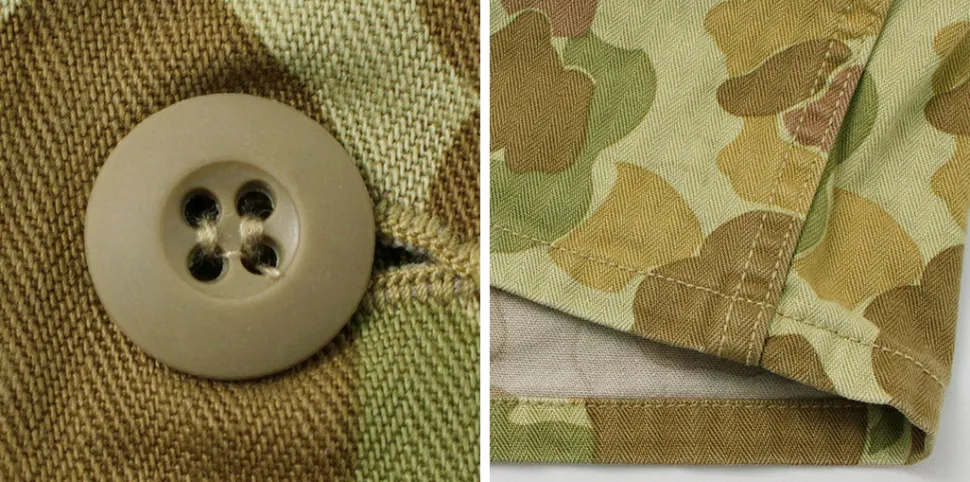 FOB FACTORY / F2362 Fatigue shirt jacket camo