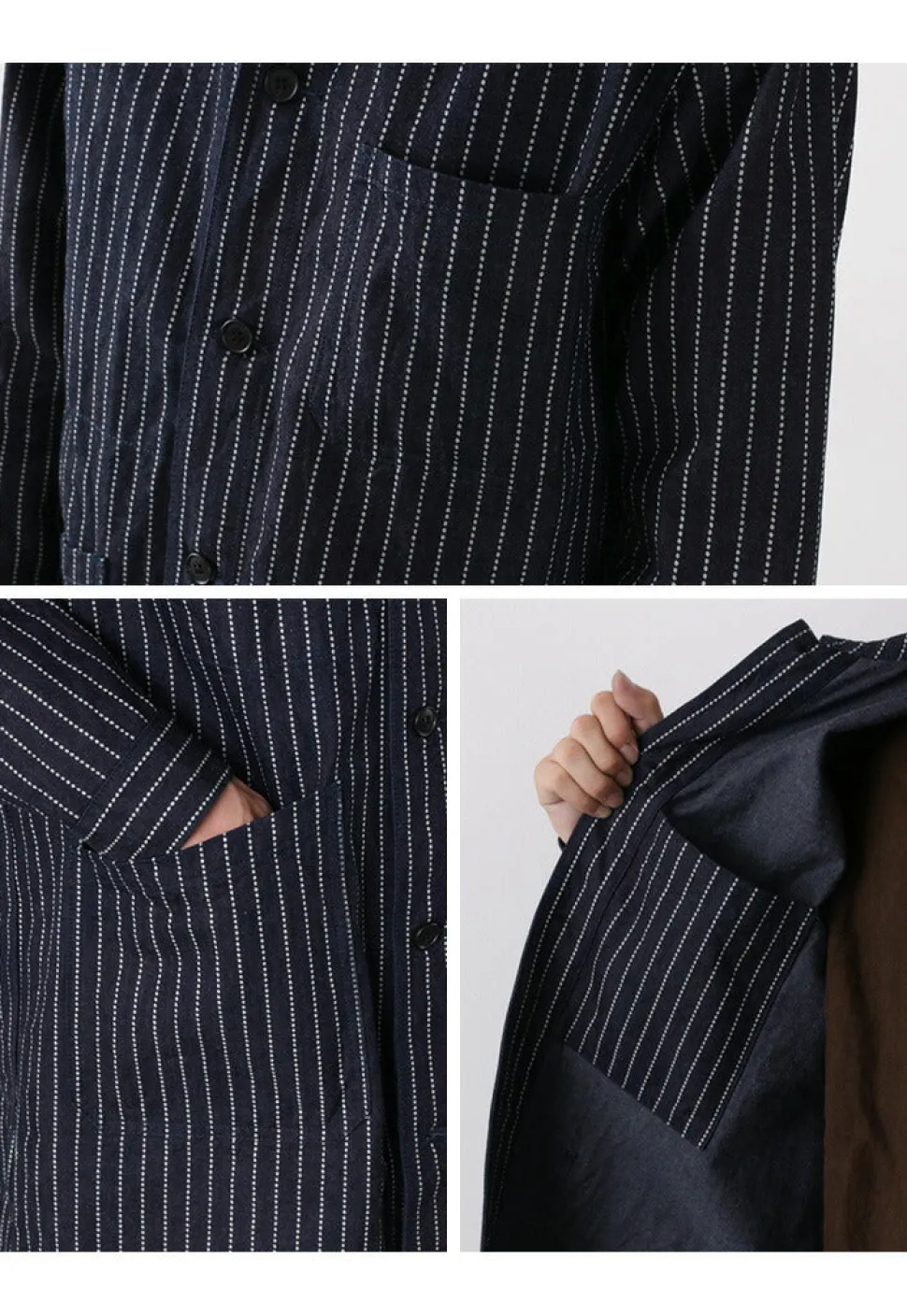 FOB FACTORY / F2408 French Denim Coat / Wovash