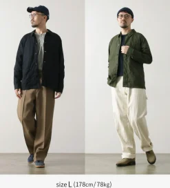 FOB FACTORY / F2394 French shirt jacket