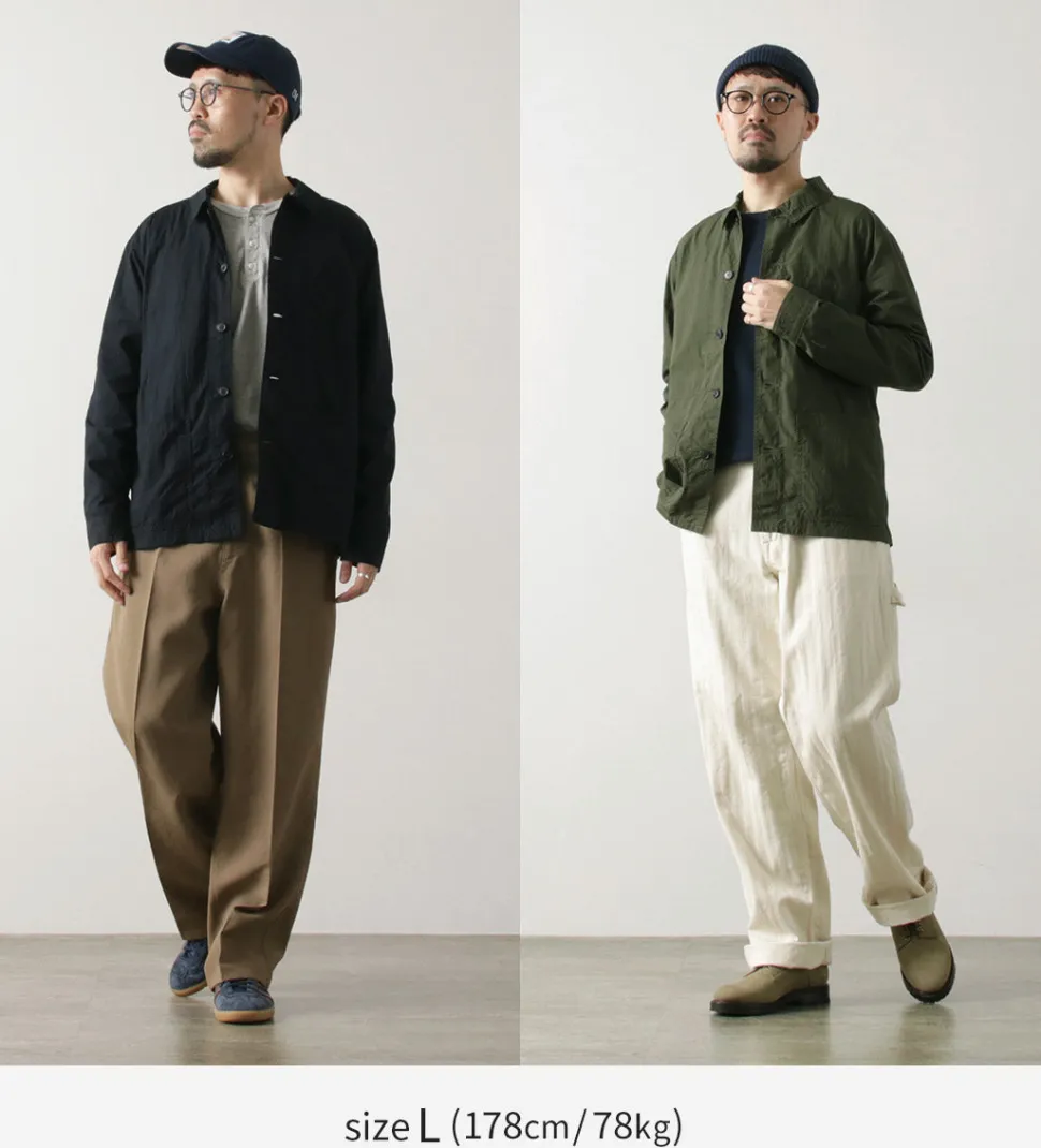 FOB FACTORY / F2394 French shirt jacket