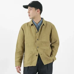 FOB FACTORY / F2413 Hemp shirt jacket