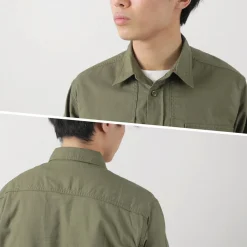 FOB FACTORY / F3498 Long sleeve field shirt