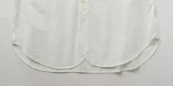 FOB FACTORY / F3429 Long sleeve Ox band collar shirt