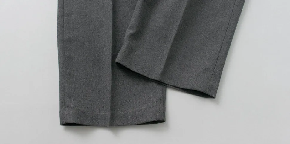 FOB FACTORY / F0538 STA-PREST wide pants