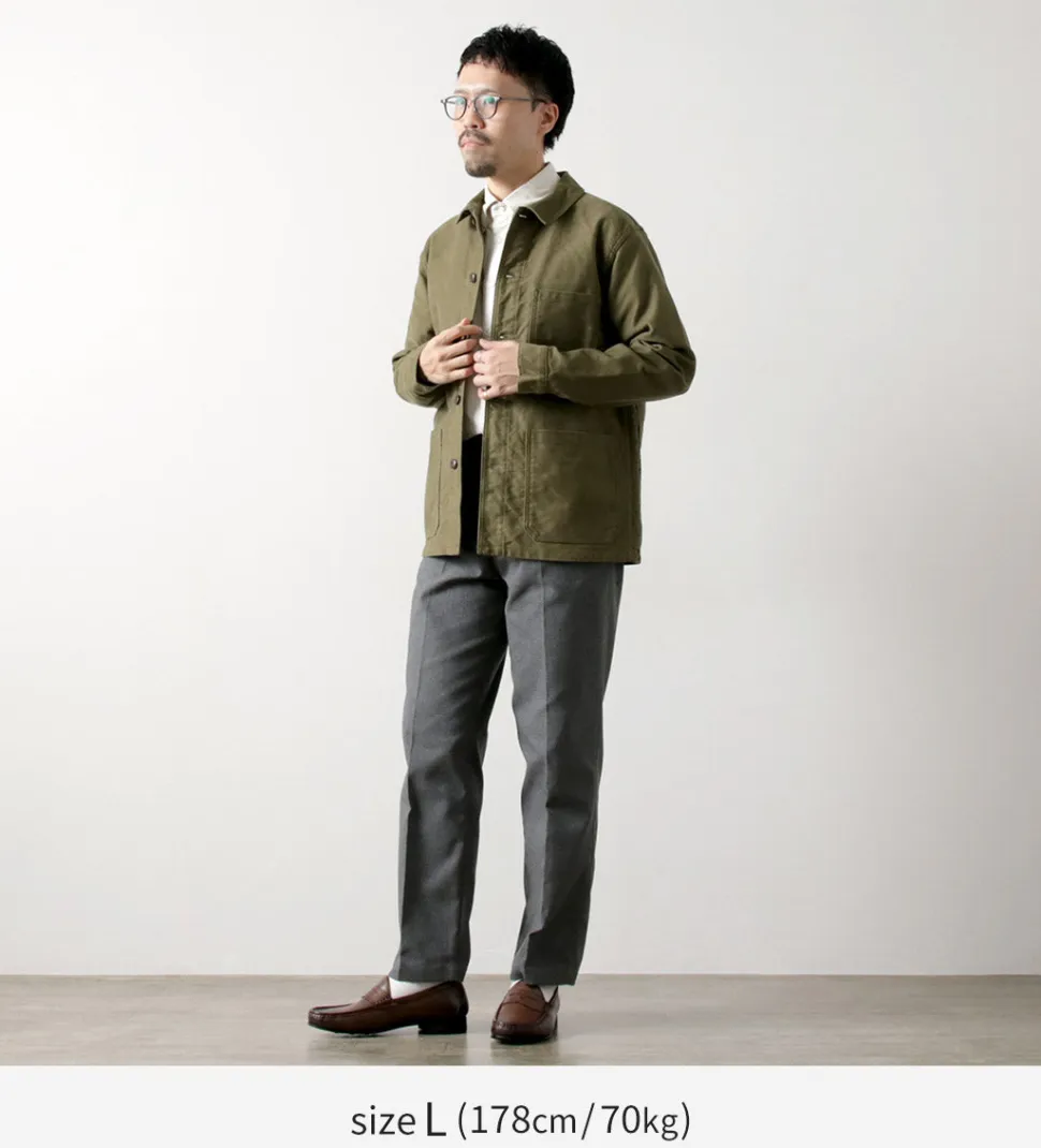 FOB FACTORY / F0538 STA-PREST wide pants