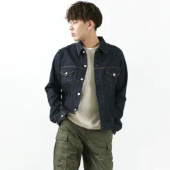 FOB FACTORY / F2309 stretch selvage denim jacket