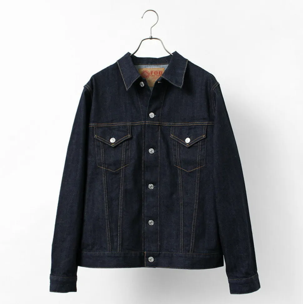 FOB FACTORY / F2309 stretch selvage denim jacket