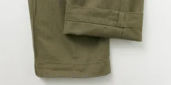 FOB FACTORY / F0522 Vat dye herringbone trouser
