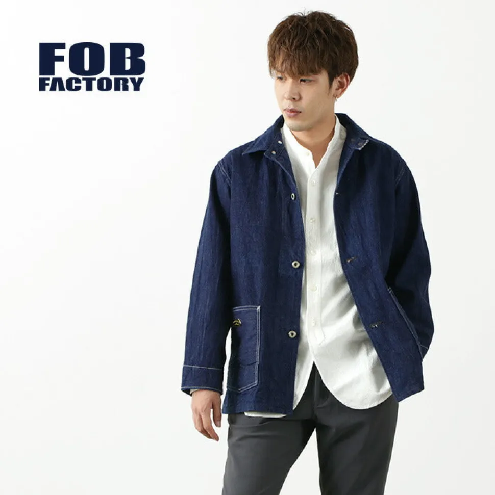 FOB FACTORY / F2417WW2 denim coveralls