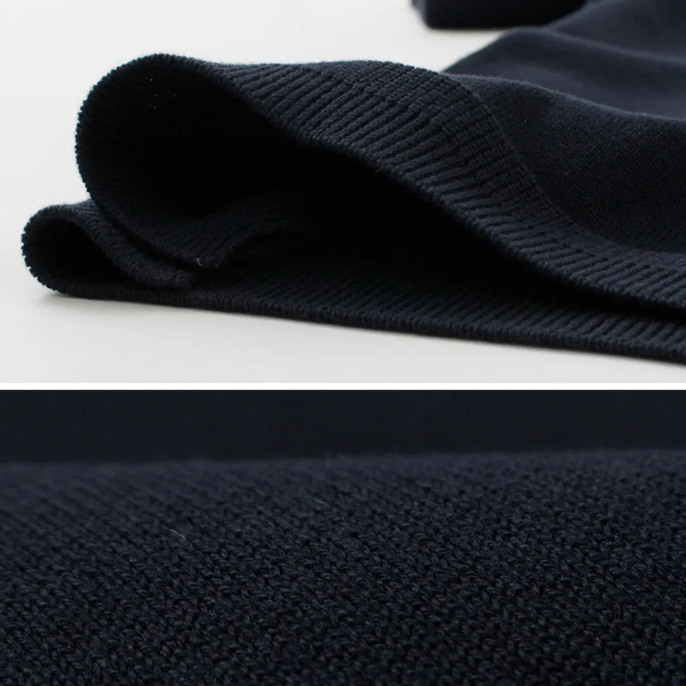 FUJITO / Crew Neck Knit T-Shirt