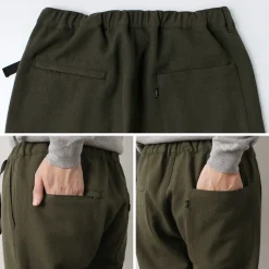 FUJITO / N.O.UN Beltless Pants Wool Serge