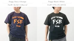 FUJITO / Short Sleeve T-Shirt Impulse Logo Vintage Finish