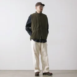 FUJITO / Ski vest Wool serge