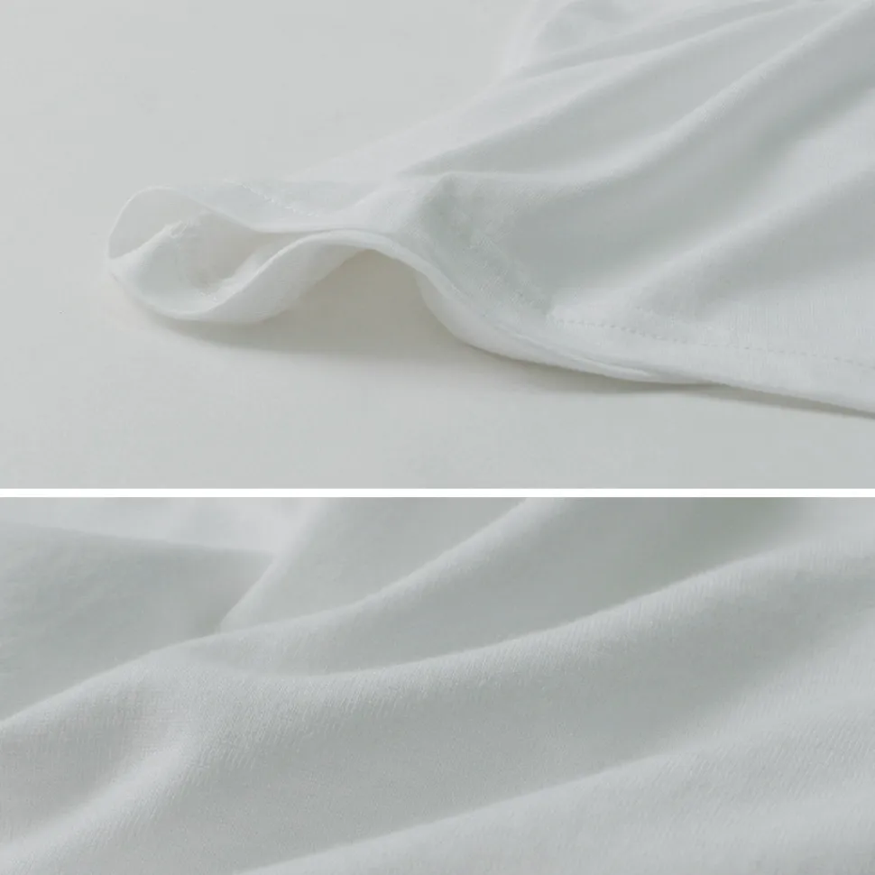 FYNELYNE ENGINEERED BY LIFILL / Cotton Long Sleeve Mock Neck T-Shirt