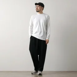 FYNELYNE ENGINEERED BY LIFILL / Cottony Long Sleeve Crew Neck T-Shirt