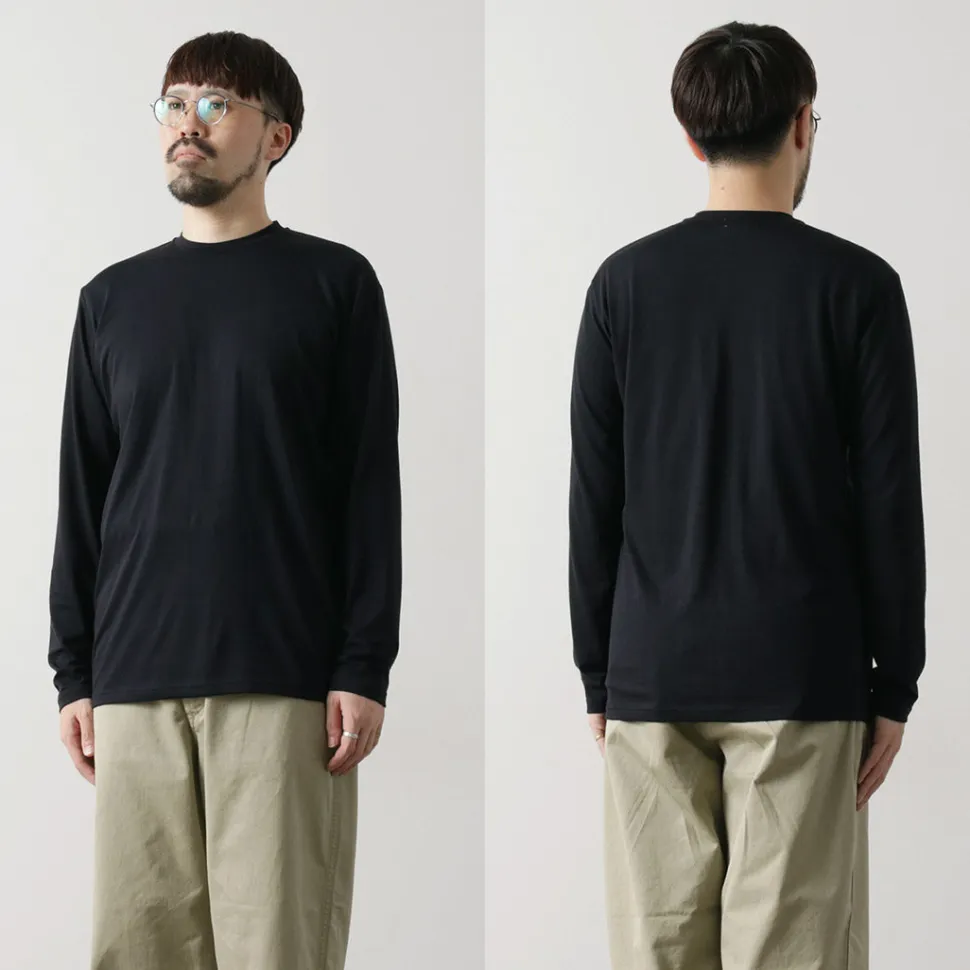 FYNELYNE ENGINEERED BY LIFILL / Cottony Long Sleeve Crew Neck T-Shirt