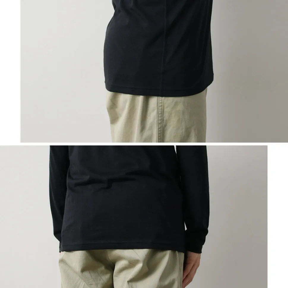 FYNELYNE ENGINEERED BY LIFILL / Cottony Long Sleeve Crew Neck T-Shirt