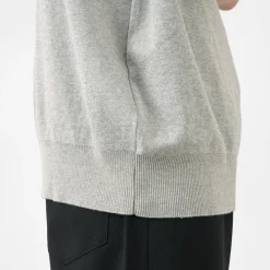GICIPI / Calamaro Mock neck Relaxed fit Knit and sew