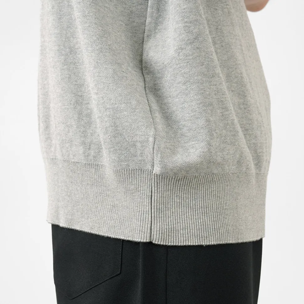 GICIPI / Calamaro Mock neck Relaxed fit Knit and sew