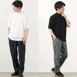 GICIPI / Calamaro Mock neck Relaxed fit Knit and sew