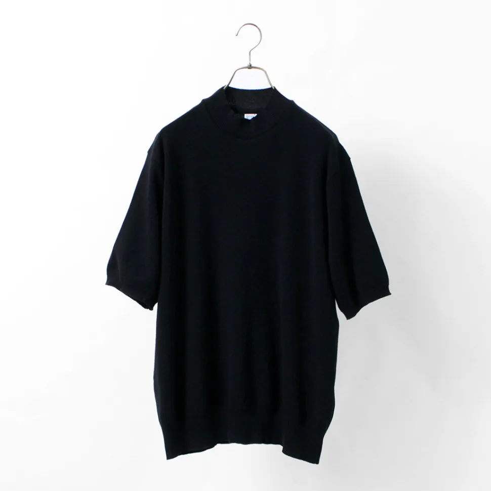 GICIPI / Calamaro Mock neck Relaxed fit Knit and sew