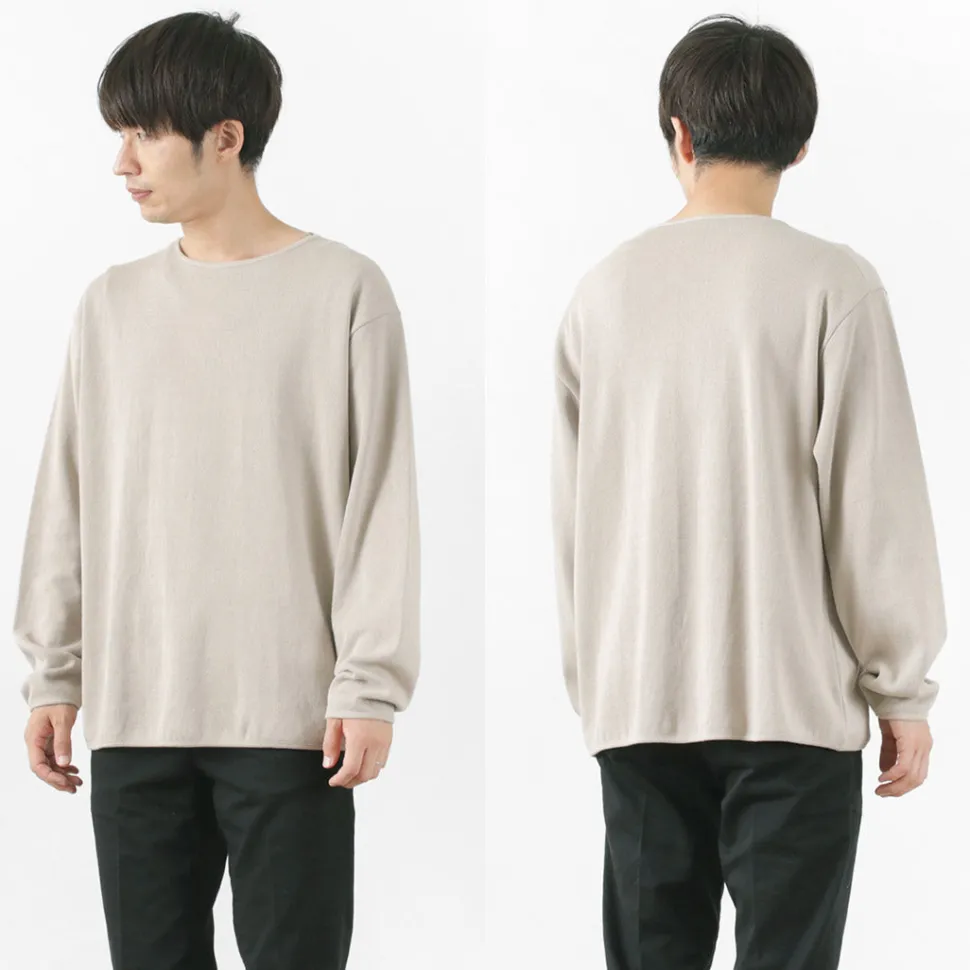 GICIPI / PITONE Boat Neck Wide Fit Milano Rib Knit sewn