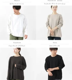 GICIPI / PITONE Boat Neck Wide Fit Milano Rib Knit sewn